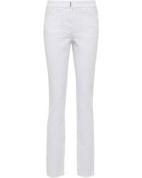 Givenchy - 4G High-Rise Straight Cotton Pants - Lyst