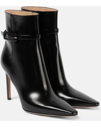 Gianvito Rossi - 95 Patent Leather Ankle Boots - Lyst