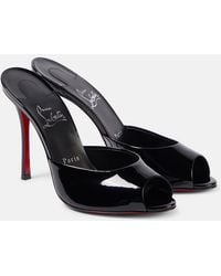 Christian Louboutin - Me Dolly 100 Patent Sandal - Lyst