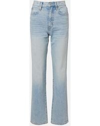 SLVRLAKE Denim - London High-Rise Straight Jeans - Lyst