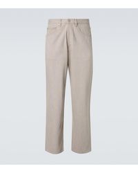 AURALEE - Wide-Leg Jeans - Lyst