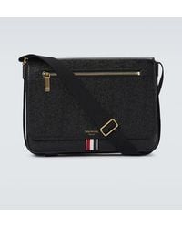 Thom Browne - Borsa a tracolla in pelle - Lyst
