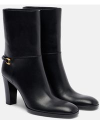 Saint Laurent - Sulpice Ankle Boots 80 - Lyst