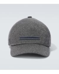ZEGNA - Cashmere Baseball Cap - Lyst