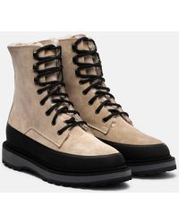 Le Monde Beryl - X Diemme Dolomite Suede Combat Boots - Lyst
