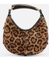 Saint Laurent - Mombasa Small Calf Hair Shoulder Bag - Lyst