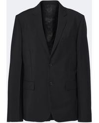Fendi - Mohair And Wool Blazer - Lyst