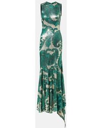 Etro - Dress With Shimmering Finish - Lyst