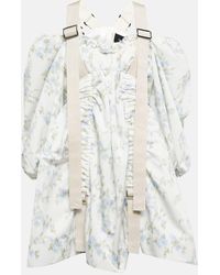 Simone Rocha - Puff-Sleeve Minidress - Lyst