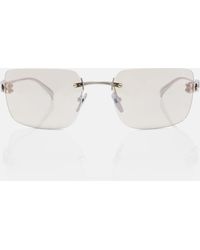 Gucci - Signoria Rectangular Glasses - Lyst