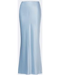 The Sei - Silk Charmeuse Maxi Skirt - Lyst