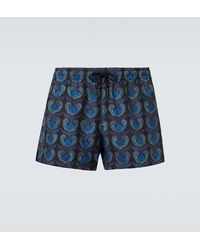 Commas - Printed Swim Trunks - Lyst