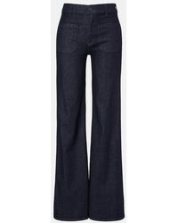 Nili Lotan - Florence Wide-Leg Jeans - Lyst