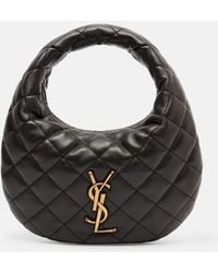 Saint Laurent - Tote Icarino Aus Leder - Lyst