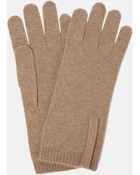 Brunello Cucinelli - Embellished Cashmere Gloves - Lyst
