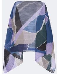 Pleats Please Issey Miyake - Surprise! Madame-T Pleated Printed Stole - Lyst