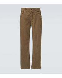 The Row - Rossen Cotton Corduroy Straight Pants - Lyst