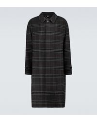 Burberry Penrith checked coat - Gris