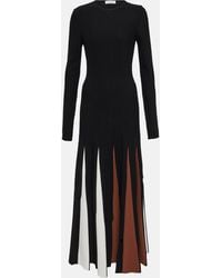 Gabriela Hearst - Pleated Virgin Wool Maxi Dress - Lyst