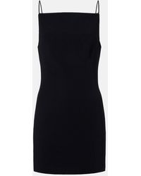 Givenchy - Vestido Corto De Cady Con Cinturon - Lyst