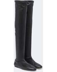 TOTEME - Leather Over-The-Knee Boots - Lyst