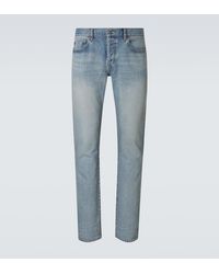 Saint Laurent - Slim Jeans - Lyst