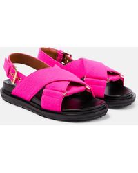 Marni Flat sandals for Women | Online Sale up to 87% off | Lyst