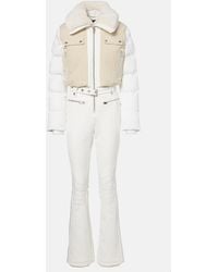 Fusalp - Karei Corduroy-Trimmed Ski Suit - Lyst