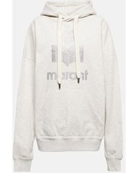 Isabel Marant - Mansel Logo Cotton-blend Hoodie - Lyst