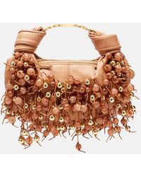 Zimmermann - Foam Beaded Leather Shoulder Bag - Lyst