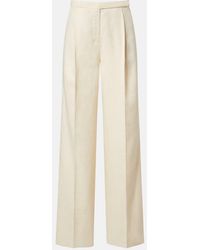 Dorothee Schumacher - Casual Sophistication Linen And Cotton Wide-Leg Pants - Lyst