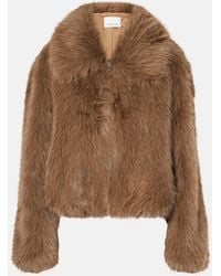 Frankie Shop - Jacke Hope Aus Faux Fur - Lyst