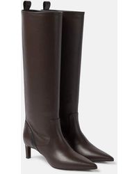 Brunello Cucinelli - Bottes En Cuir A Ornements - Lyst