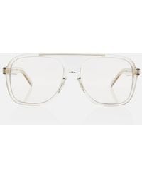 Saint Laurent - Aviator-Sonnenbrille - Lyst