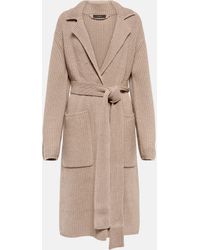 JOSEPH Cotton, Wool And Cashmere Cardigan - Natural