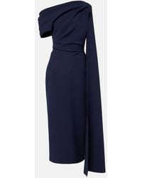 ROKSANDA - Maite Draped Crepe Gown - Lyst