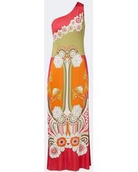 La DoubleJ - Clingy Roy Printed Maxi Dress - Lyst