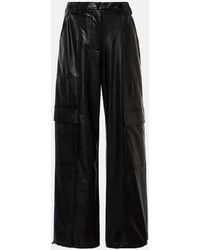 Jonathan Simkhai - Sofia Faux Leather Cargo Pants - Lyst