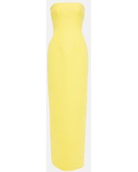 Emilia Wickstead - Laelia Floral Jacquard Maxi Dress - Lyst