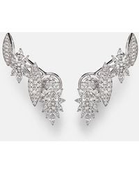 YEPREM - Y-Couture 18Kt Earrings With Diamonds - Lyst