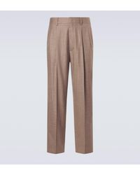 Loro Piana - Buxton Virgin Wool Straight Pants - Lyst