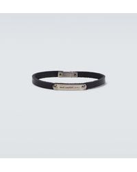 Saint Laurent - Leather Bracelet - Lyst