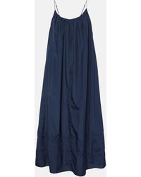 Faithfull The Brand - Seine Silk And Cotton Maxi Dress - Lyst