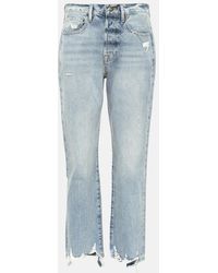 FRAME - High-Rise Jeans Le Original - Lyst