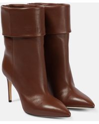 Paris Texas - Leather Ankle Boots - Lyst