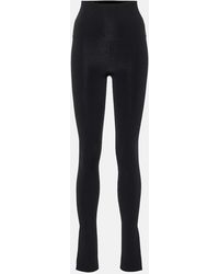 KHAITE - High-Rise Leggings Roonie Aus Jersey - Lyst