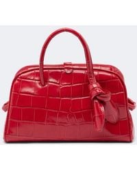 Jacquemus - Turismo Small Croc-Effect Leather Bowling Bag - Lyst