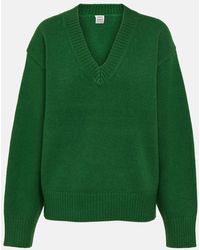Totême - Pullover in lana e cashmere - Lyst
