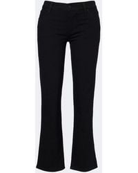 FRAME - Cigarette Cropped Straight Jeans - Lyst