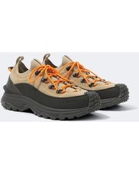 Moncler - Trailgrip Lite3 Suede-Trimmed Sneakers - Lyst
